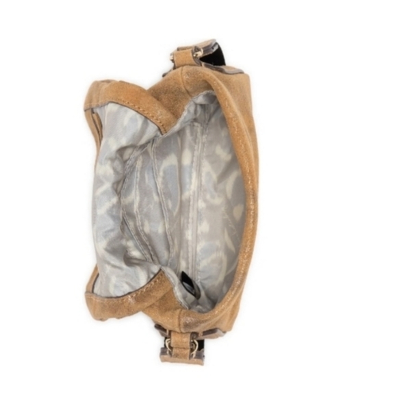 AIMEE KESTENBERG Brushed Metallic Gold Broadway Mini Crossbody - Picture 6 of 8